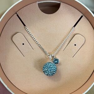 BNIB Hillberg and Berk Birthstone Sparkle Necklace (March)